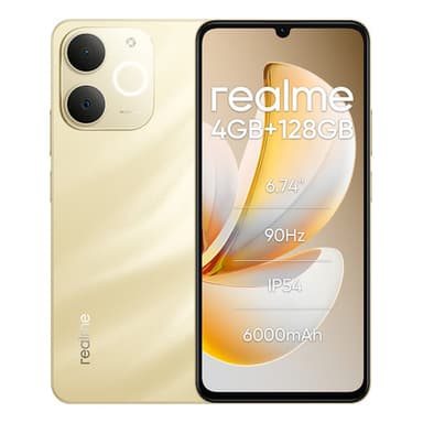 Smartphone Realme Note 70s 128gb 4gb Ram - Dourado
