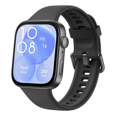 Smartwatch Huawei Watch Fit 3 Tela Amoled de 1,82 Design Ultra-finomonitoramento Completo de Exercíciosgerenciamento Abrangente da Saúde Compatível com Ios e Android Preto