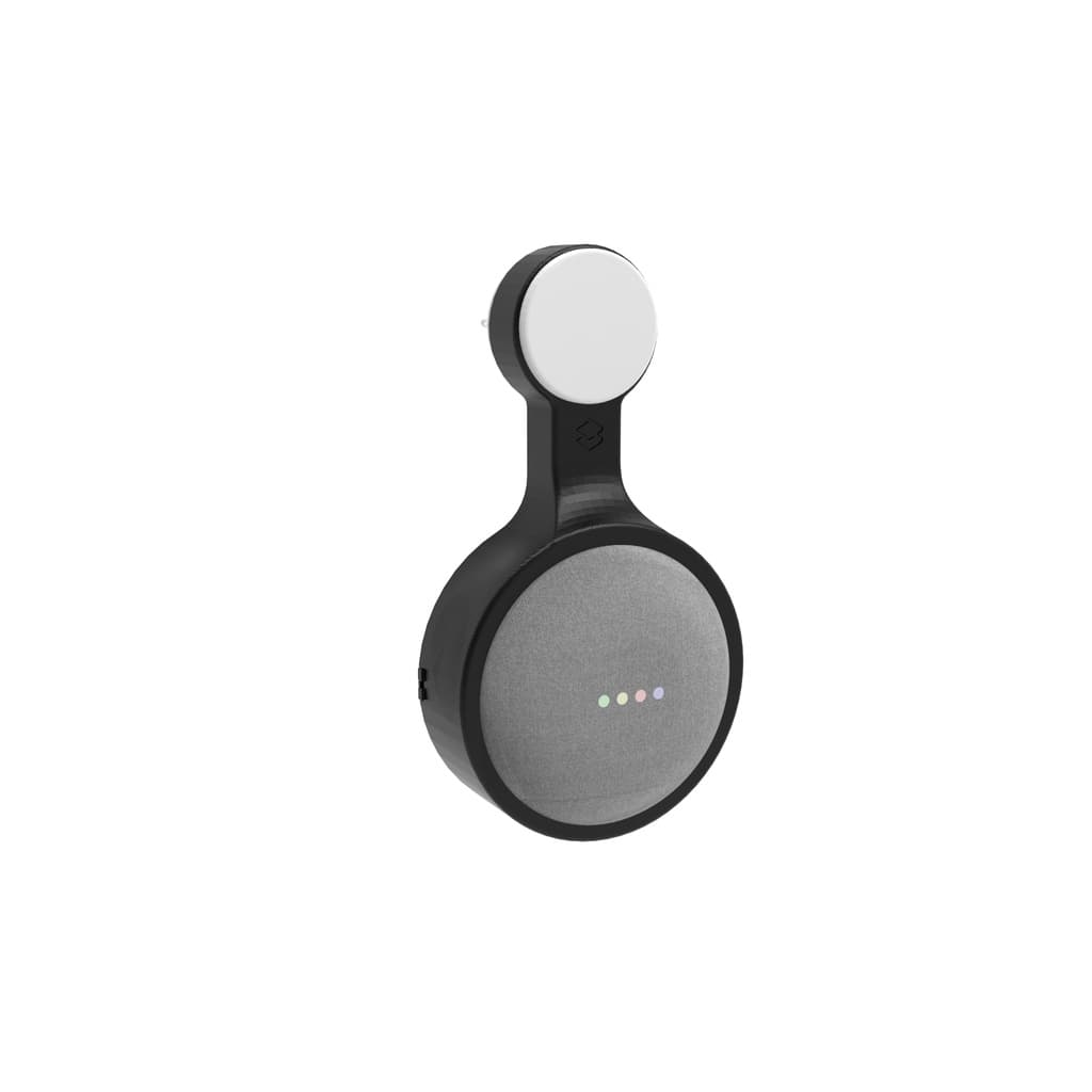 Suporte de Tomada Parede Compatível Google Nest Mini Segunda Geração 2 Wifi