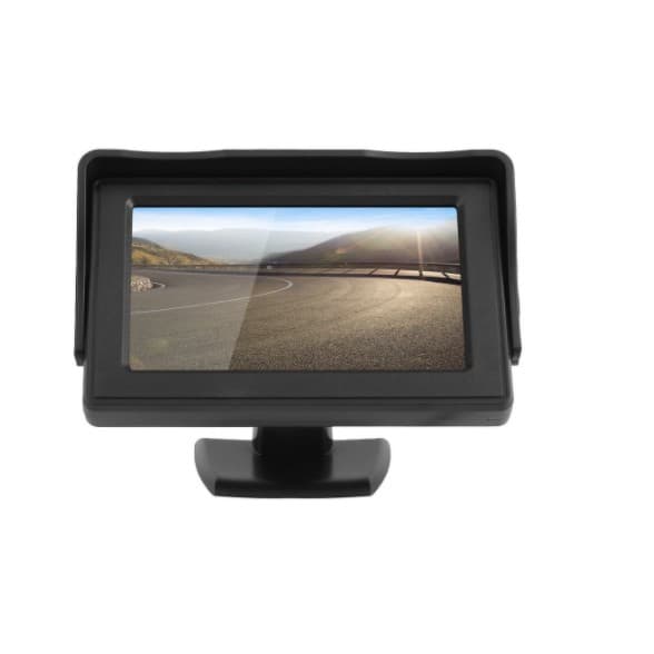 Tela Fixa Monitor Veicular Painel 4.3 para Câmera de Ré