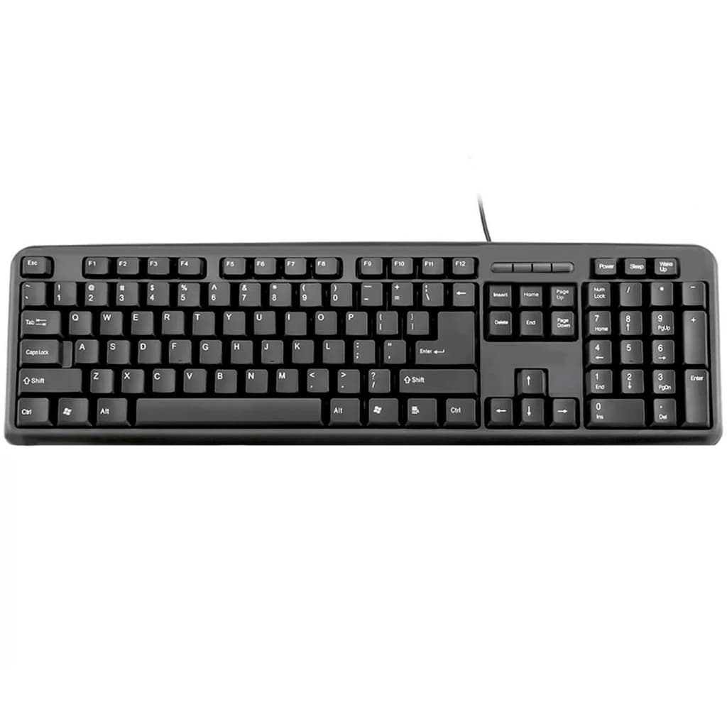 Teclado USB Padrão Abnt2 Brasileiro Super Macio Notebook Pc Computador