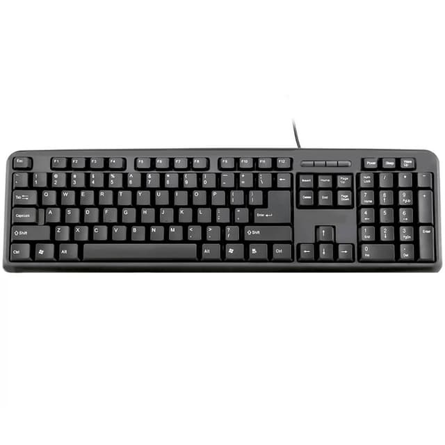 Teclado USB Padrão Abnt2 Brasileiro Super Macio Notebook Pc Computador
