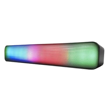 Caixa de Som Soundbar Bluetooth Amplificada para Pc Gamer Notebook Tv com LED Rgb Fm