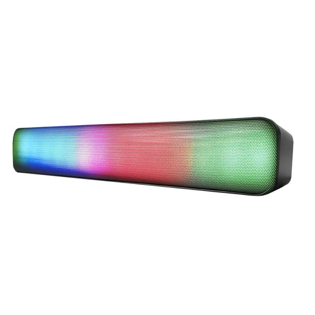 Caixa de Som Soundbar Bluetooth Amplificada para Pc Gamer Notebook Tv com LED Rgb Fm
