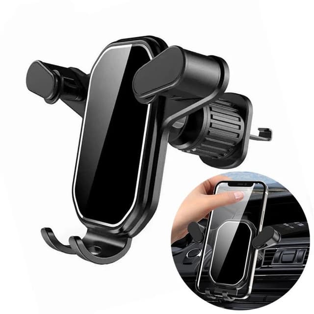 Suporte Veicular Carro para Celular 360 ° Giratório Universal Multifuncional Ventilacao Ar
