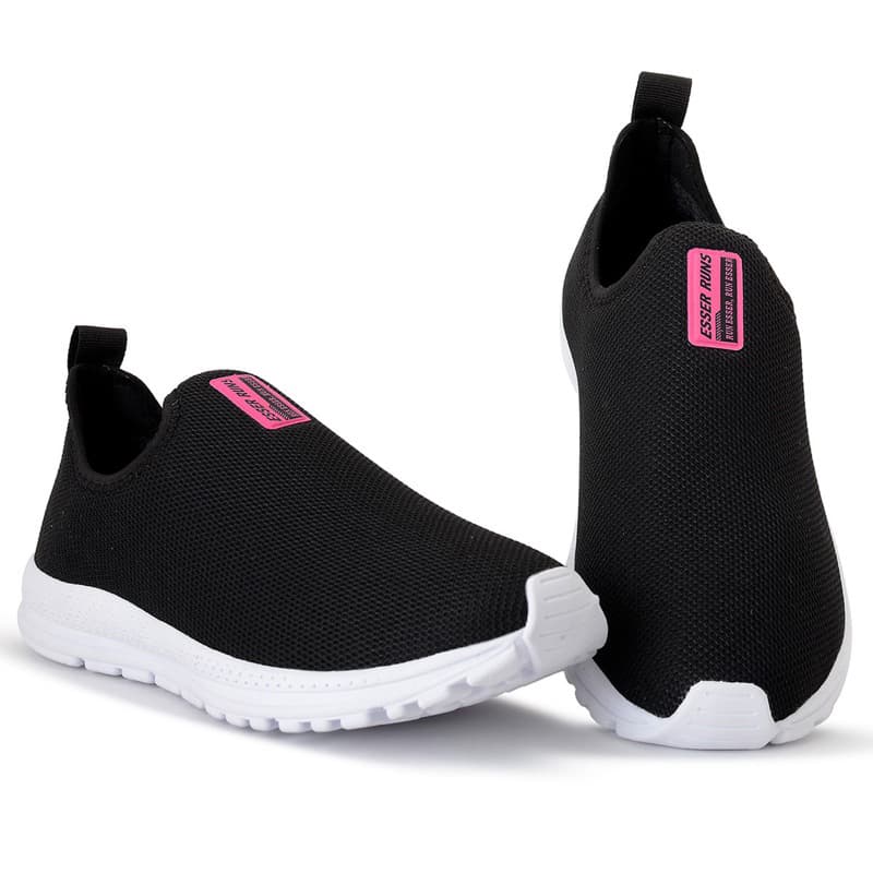 Tênis Meia Feminino Calce Fácil Botinha Ortopédico Esportivo Sneaker Slip On Casual Confortável Academia