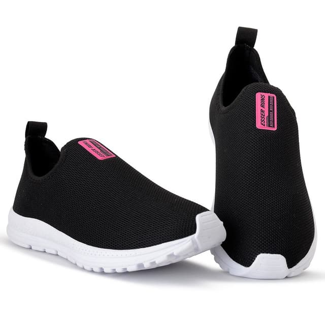 Tênis Meia Feminino Calce Fácil Botinha Ortopédico Esportivo Sneaker Slip On Casual Confortável Academia