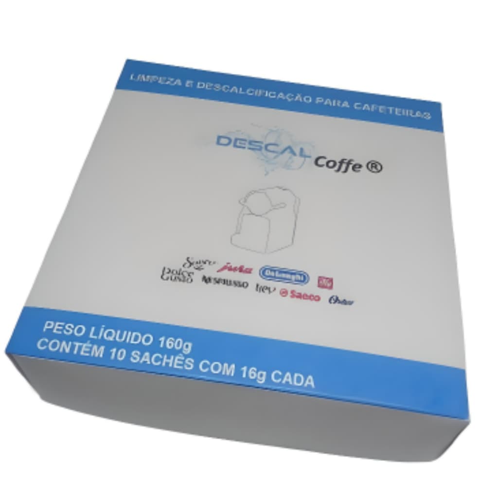 10 Descalcificante para Cafeteira Dolce Gusto Nespresso Três Corações Seaco Mondial