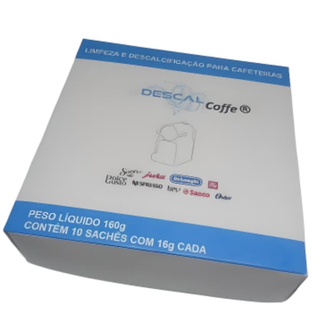 10 Descalcificante para Cafeteira Dolce Gusto Nespresso Três Corações Seaco Mondial