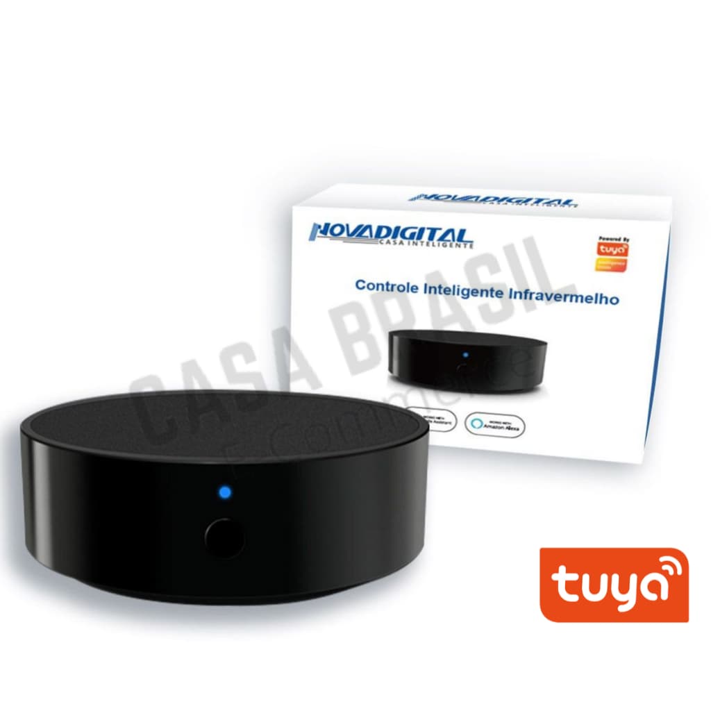 Smart Controle Inteligente Universal Wi-fi Infravermelho Comp. Alexa Google Home Casa Conectada