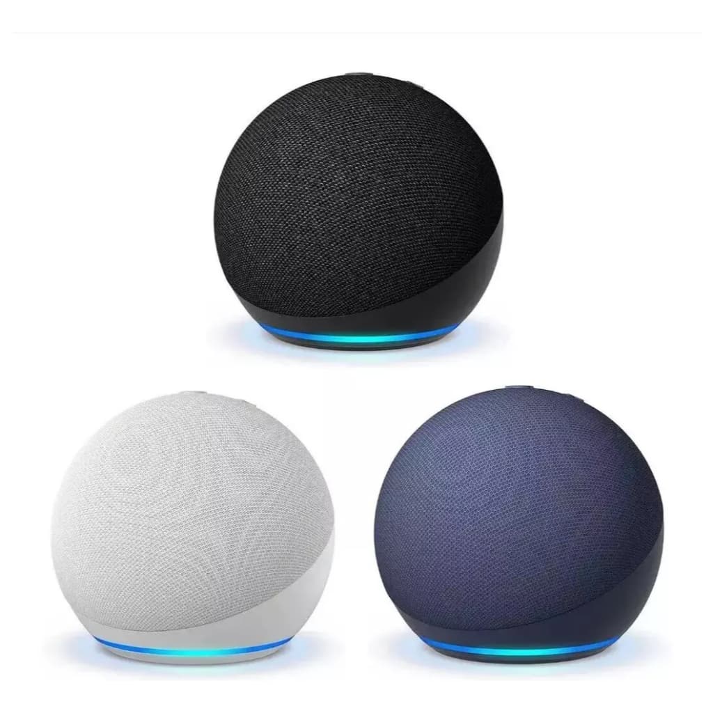 Assistente Virtual Alexa Echo Dot 5 Geração Alto Falante Original Envio Imediato Fala em Português Brasil