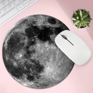 Mouse Pad Redondo 20x20cm Diversos Temas Geek