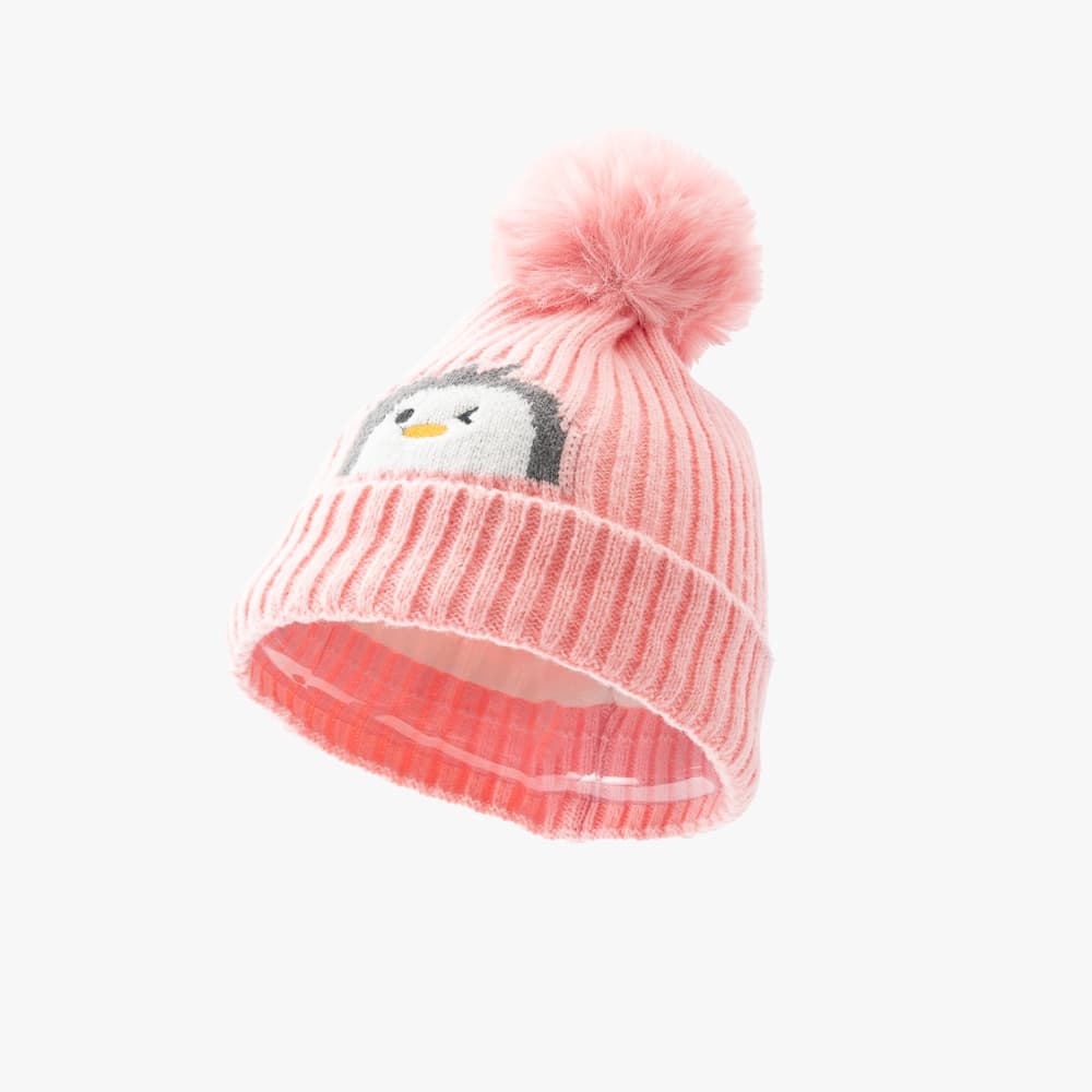 【Desconto 50%】Kit com Touca e Cachecol Infantil Menino Menina Tricotado Quente Fashion para 5 a 12 Anos Kz0549pgm