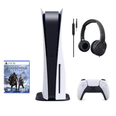 PlayStation 5 - Um Controle - 1 Jogo Aleatório + Headset Brinde - Semi Novo