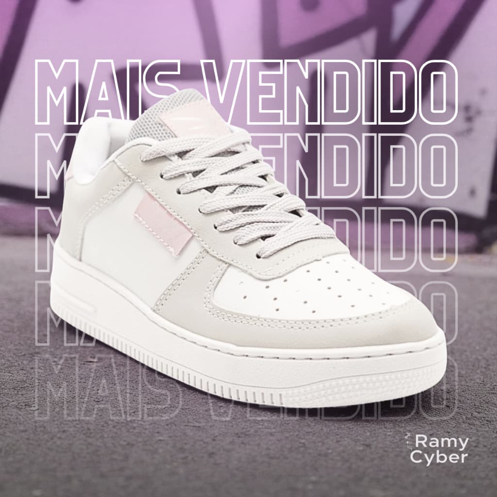 Tênis Masculino e Feminino - Conforto e Estilo Moderno - Numeração 33 Ao 43 - Desconto Imperdível