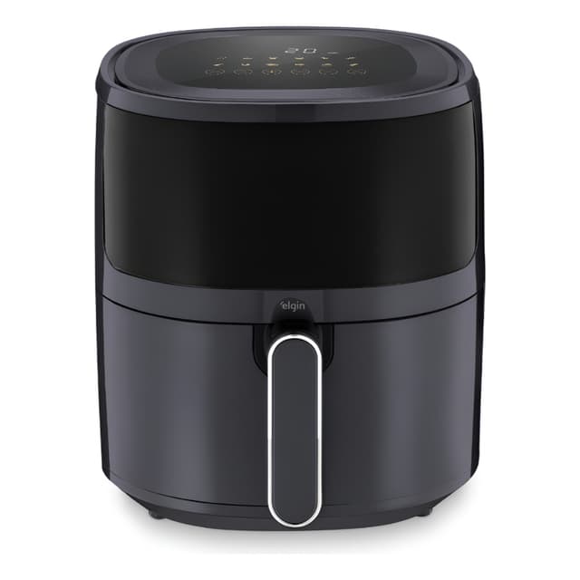 Fritadeira Elétrica Visio Fry Elgin 5l 1700w Air Fryer Digital Cinza