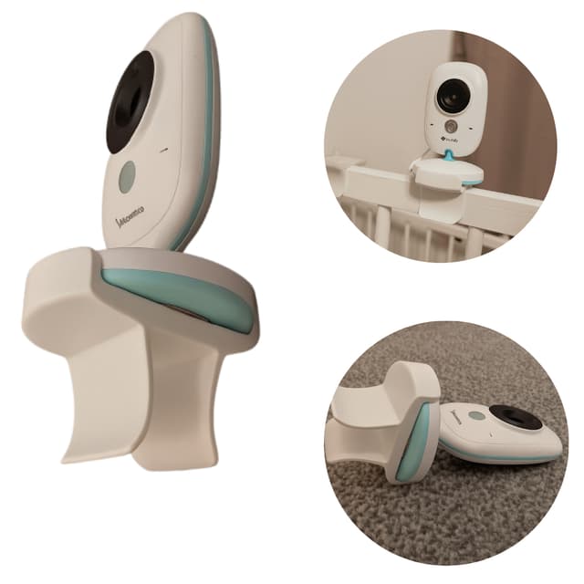 Suporte de Babá Eletrônica para Berço Universal Ajustável Flexível Monitor Bebê Vb603 Resistente