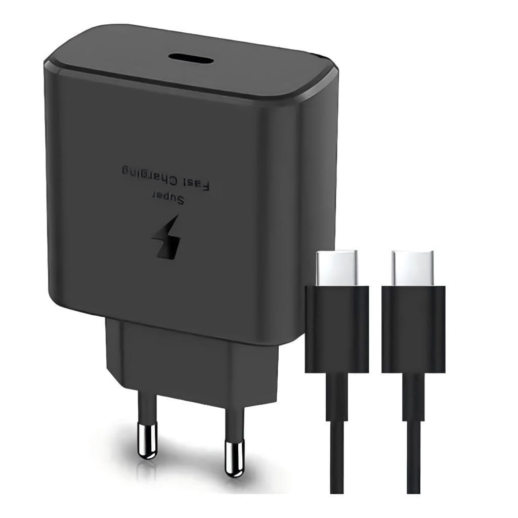 Carregador Tipo C Turbo ORIGINALPara Galaxy A50 A52s A54 A70 A72 S20 Fe S21+ S22 S23 Ultra S24 S45