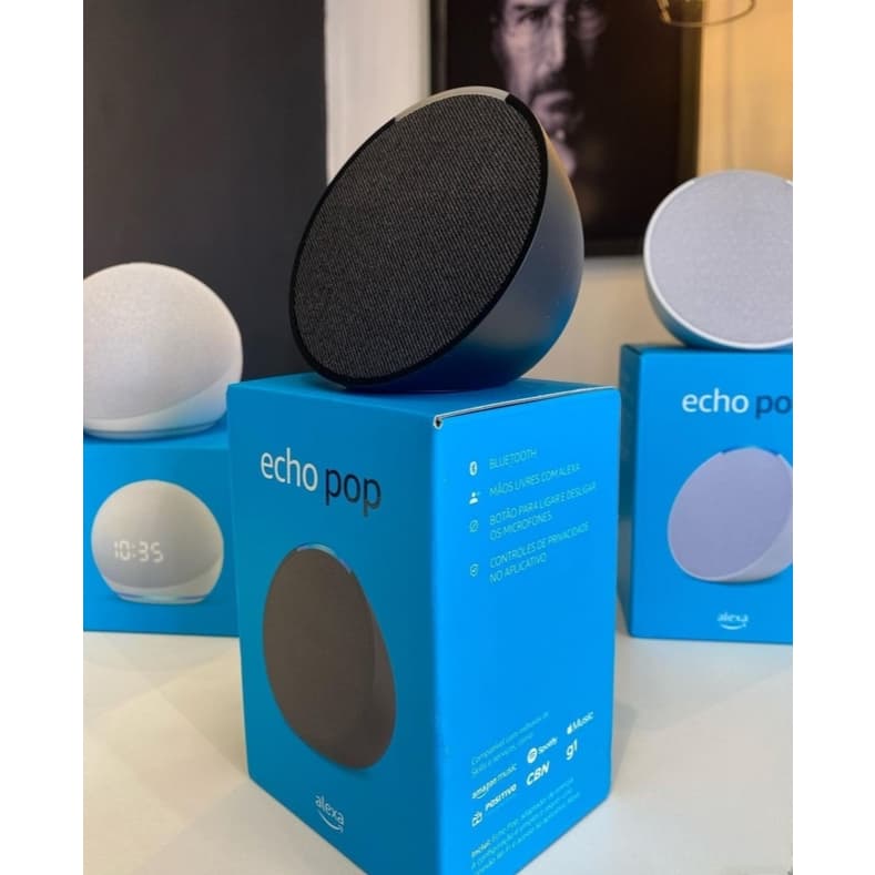 Alexa Echo Pop Amazon Smart Speaker Original com Garantia