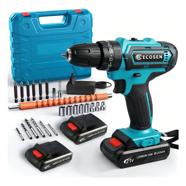 Parafusadeira/Furadeira Be Impacto Kit Maleta com Duas Baterias Kit de 28pcs 220v/110v