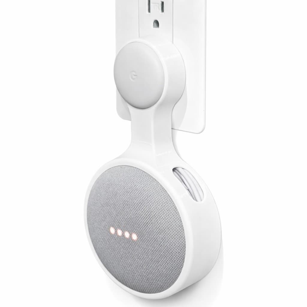 Suporte de Tomada Parede Google Nest Mini 2 Wifi Caixa Som