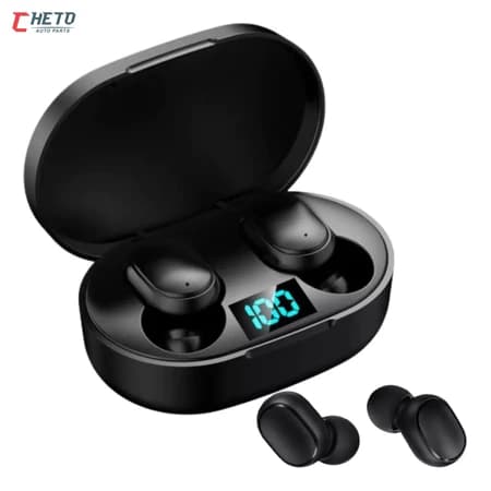 Fone de Ouvido Sem Fio E6s/A6s Bluetooth 5.0 Tws com Tela LED Digital