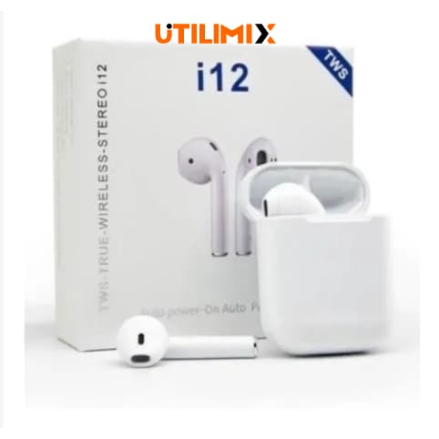 Fone de Ouvido Tws Bluetooth V5.0 Touch - I12. Oferta