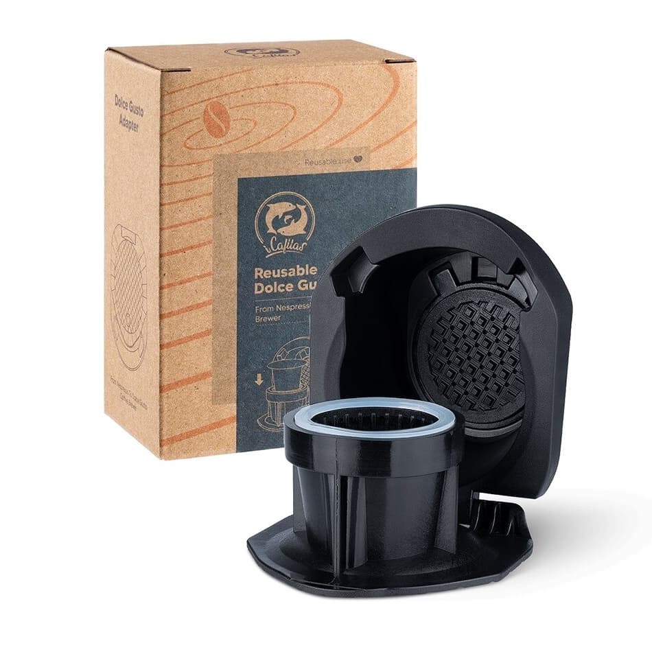 Adaptador Cápsulas Nespresso para Dolce Gustp Gênio S e Picollo Xs. Já no Brasil!