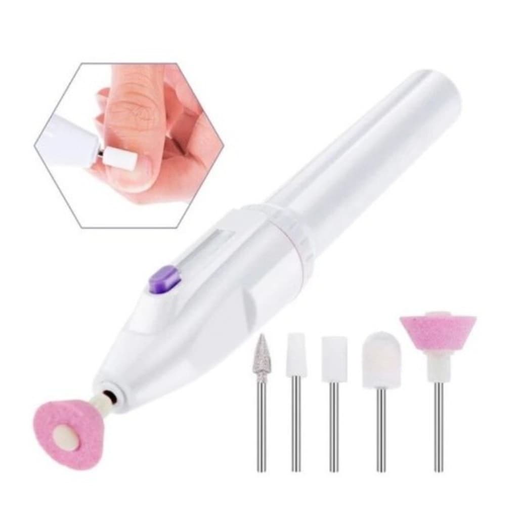Ana1108 Removedor de Cutículas e Lixa Eletrônica Portátil Lixadeira Unha Elétrica Profissional