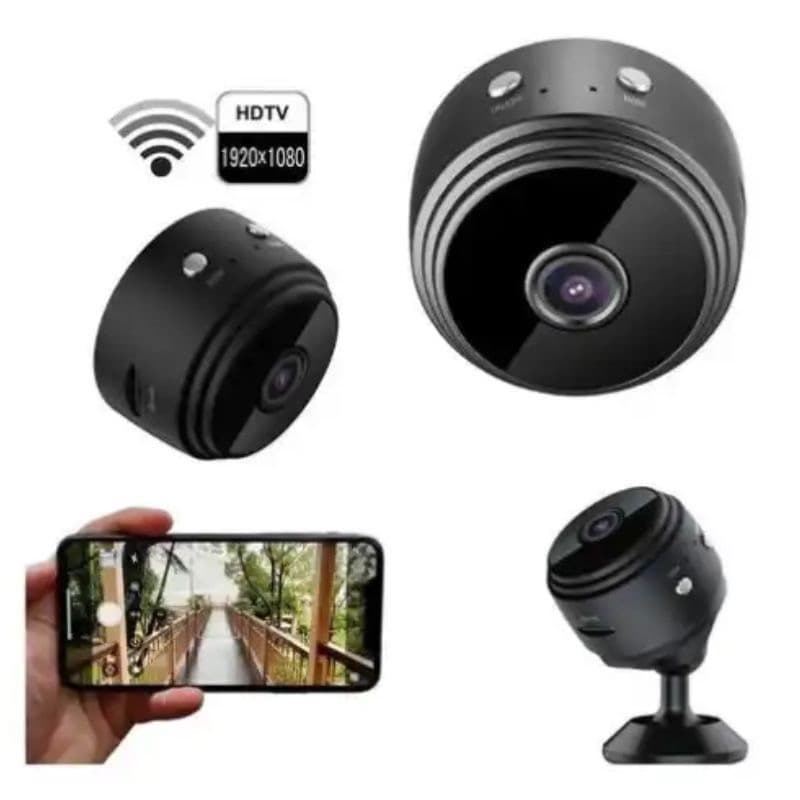 Novo A9 HD Mini com Visão Noturna Wifi Câmera 1080p Vigilância