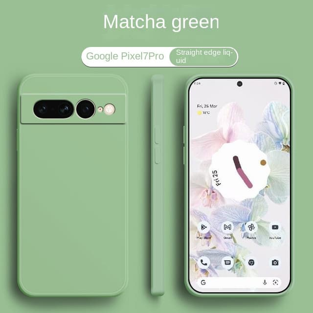Capa Google Pixel 7a para Telefone 7Pro 8 Pro 6a 7 Protetora Macia de Silicone Líquido Tpu
