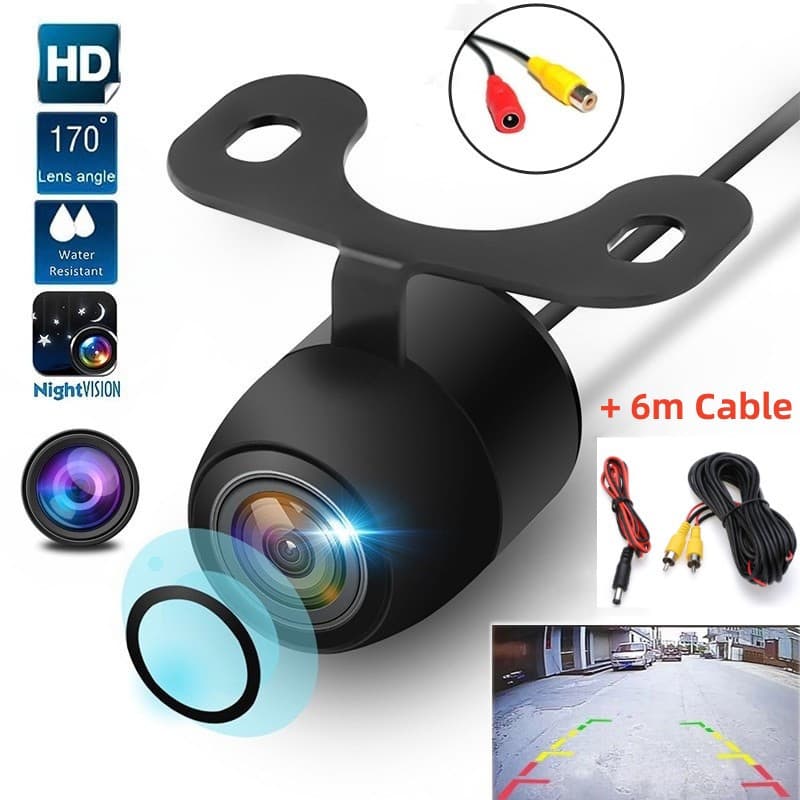 Visao Noturna Prova d'Água Car Re Parking Câmera