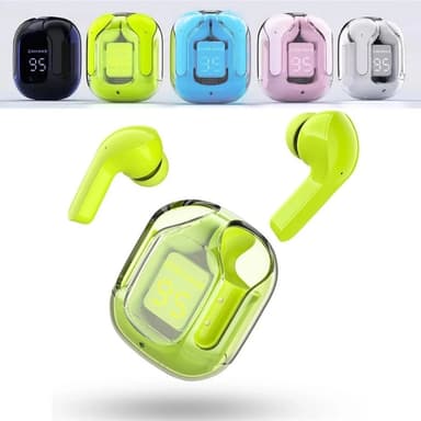 Novo A31 Fone de Ouvido Ruído Cancelando Earbuds Bluetooth Sem Fio HiFi Stereo com Carregamento de Visor Digital