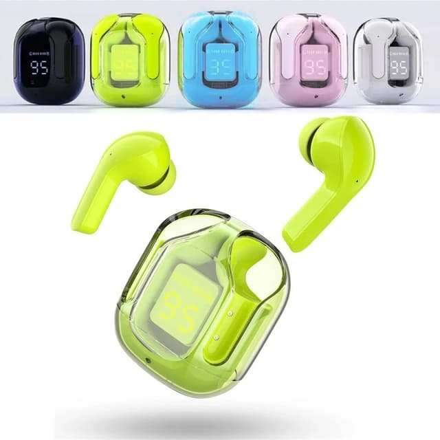 Novo A31 Fone de Ouvido Ruído Cancelando Earbuds Bluetooth Sem Fio HiFi Stereo com Carregamento de Visor Digital