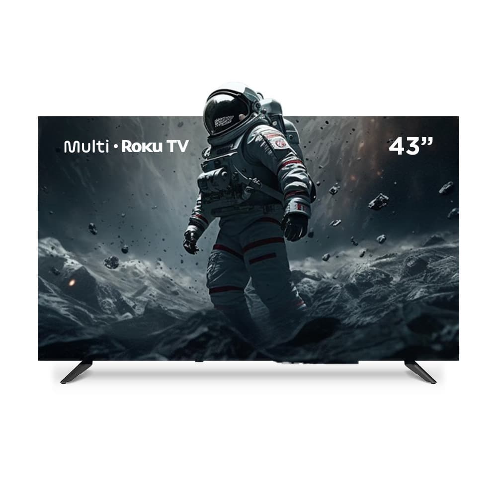 Smart Tv Dled 43 Fhd Multi Roku 3hdmi 2usb Wi-Fi - Tl082e