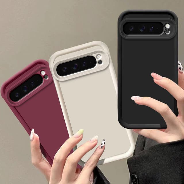 Para Google Pixel 9 Pro Xl 8 8a 7a Caso de Silicone Macio Proteger Capa 7 8 Anti Gota Telefone Embalagem