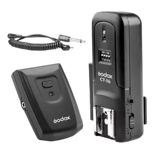 Kit Radio Flash Godox Greika Ct-16 Canais Canon Nikon Sony