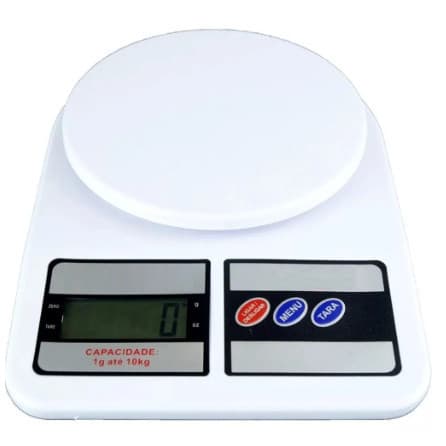 Balança Digital de Precisão para Cozinha Até 10kg