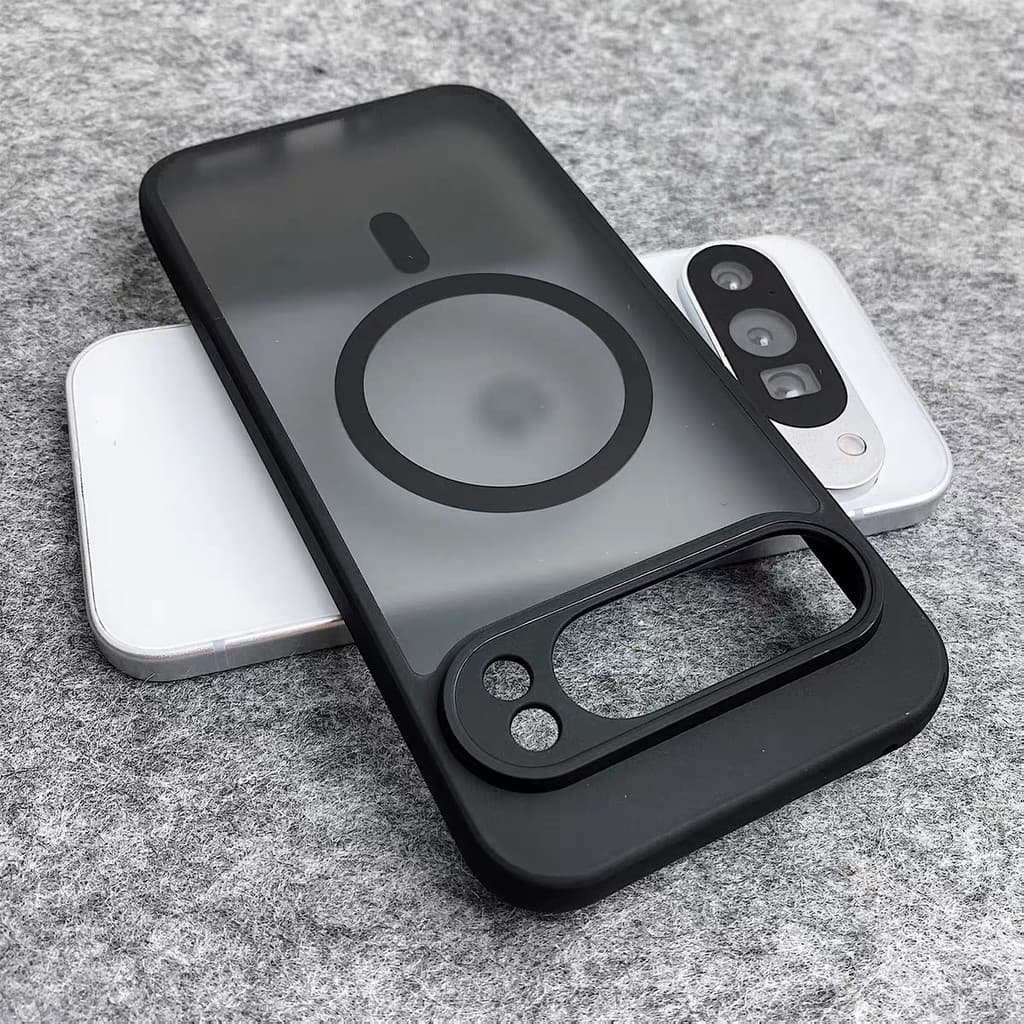 Luxo Fosco Claro Caso para Google Pixel 10 9 ProXL 8 7 6 Pro 9a 8a 7a 6a Magnética À Prova de Choque Capa