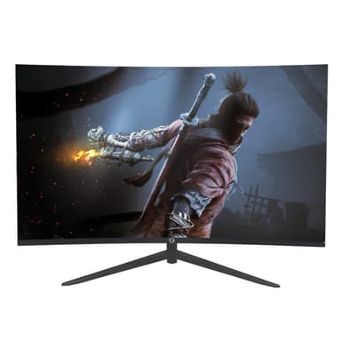 Monitor Gamer Curvo LED 31.5 Tronos R1500 100hz 5ms Preto Widescreen
