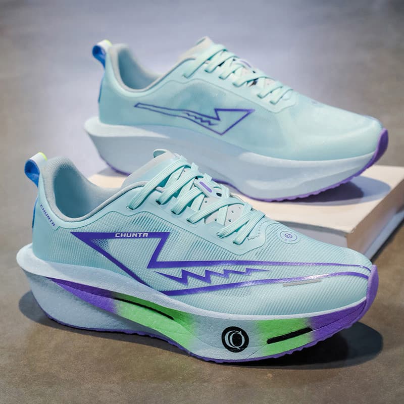 Nova Profissional Placa de Carbono Tênis de Corrida Maratona Moda Sapatos para Homens e Mulheres 33-44