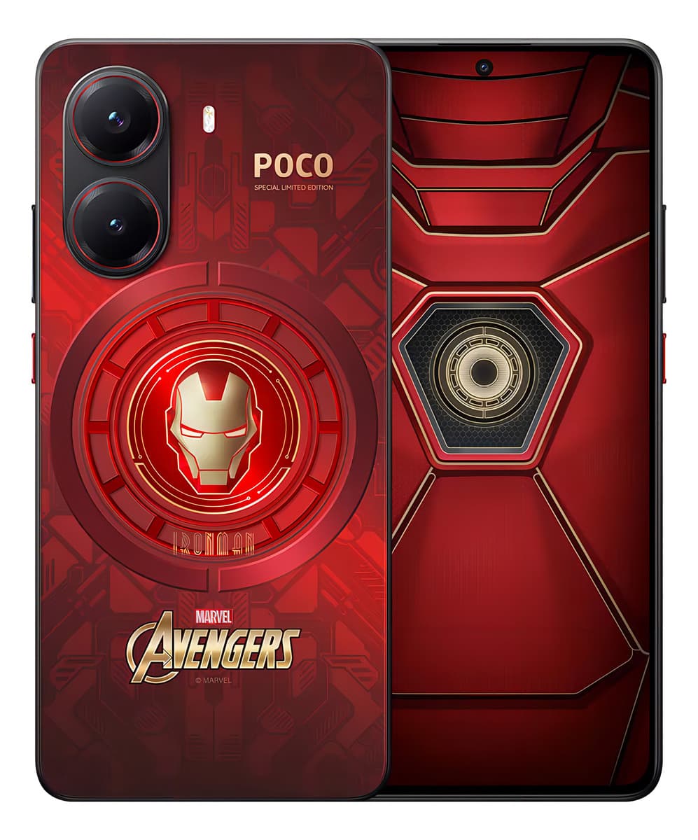 Xiaomi POCO X7 Pro 5g Iron Man Edition 12 Gb de Ram Vermelho 512 Gb de Rom