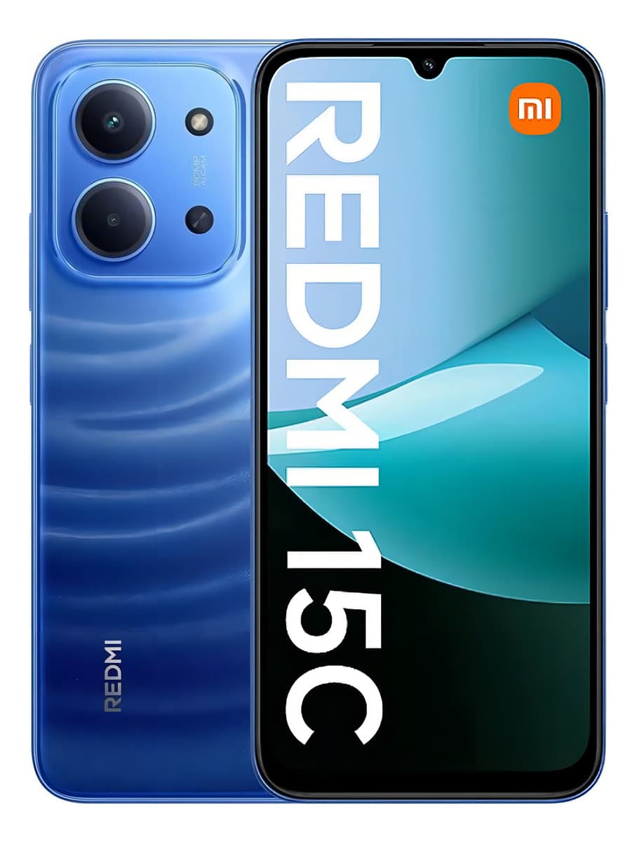 Câmera Xiaomi Redmi 15c 6.9 4g 256gb 8gb Hyperos 50mpx - Azul