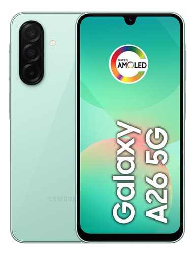 Celular Samsung Galaxy A26 5g 256gb, 8gb Ram, Câmera de 50mp, Ip67, Tela Super Amoled 6.7 , Nfc - Verde