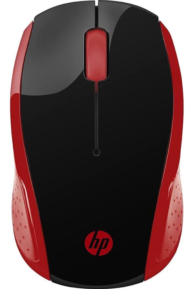 Mouse Sem Fio HP Oman HP 200 2hu84aa Vermelho