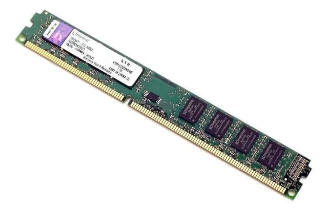 Memória ValueRAM 1x4GB Kingston Kvr1333d3n9/4g Cor Verde