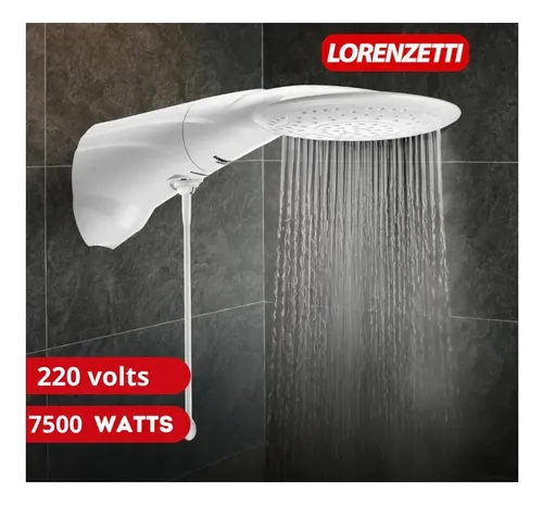 Lorenzetti Ducha Advanced Multitemperaturas 7500w Branco 220v 7.5 Kw