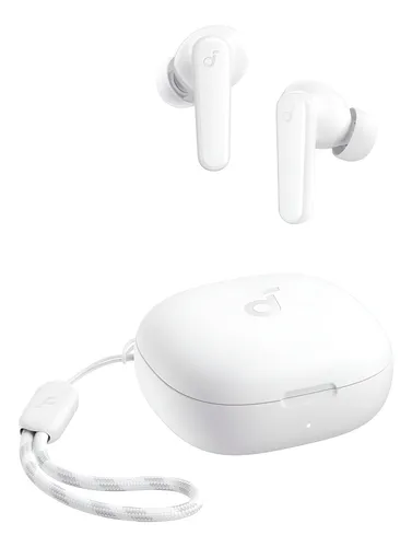 Fone de Ouvido In Ear Soundcore P20i Bluetooth 5.3 Grave Potente Drivers 10mm 30h Bateria Carregamento Rápido Personalização de Som Via App Ipx5 2 Mics Ia para Chamadas Claras Case Compacto Cor Branco