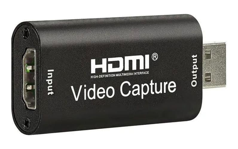 Adaptador HDMI P/ USB 2.0 Placa Captura Vídeo Áudio 1080p