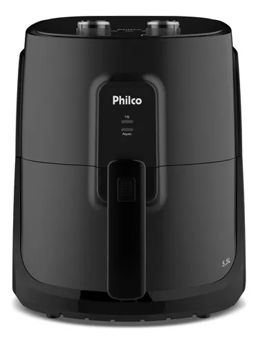 Air Fryer Philco 5,5l Cesto Quadrado 1500w Paf55a Cor Preto 127v